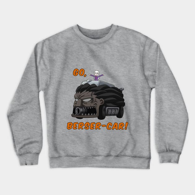 Berser-car Crewneck Sweatshirt by iklone